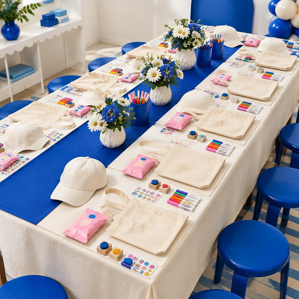 Concept render of a make it yours party table